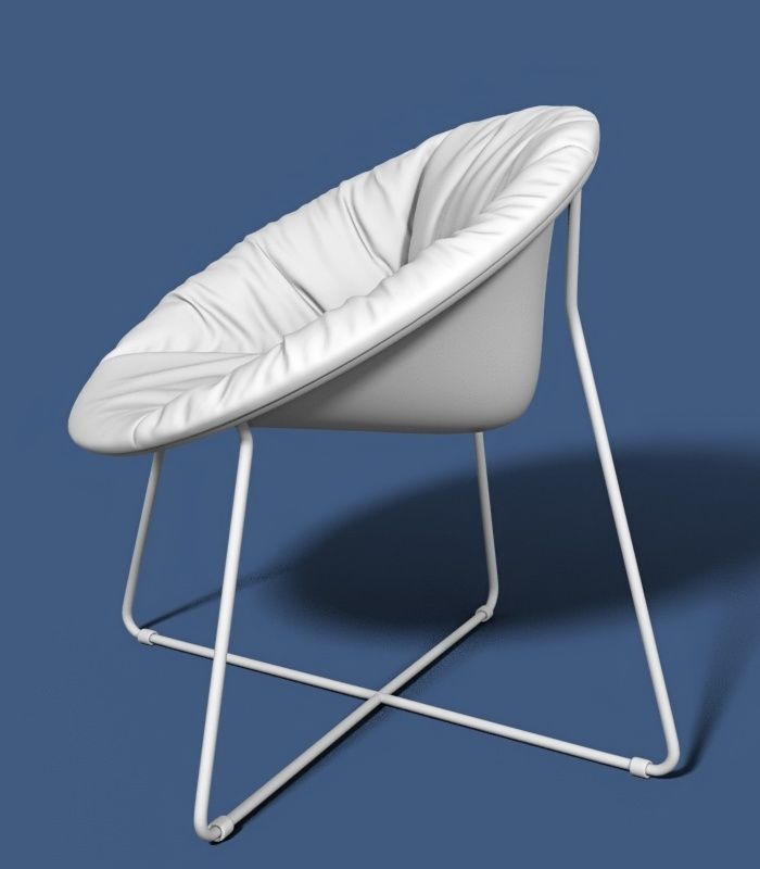 Chair 01 3D model_7