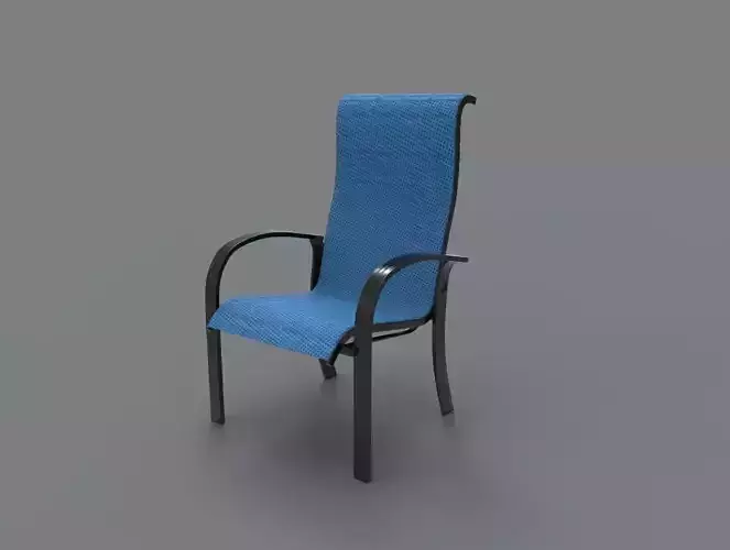 Chair Low-poly 3D model