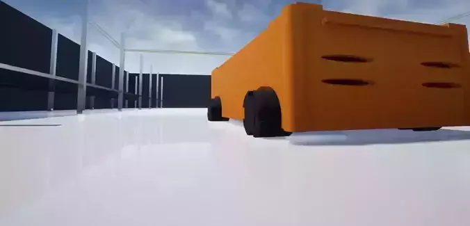 Automated Guided Vehicle 4K GRAPHICS