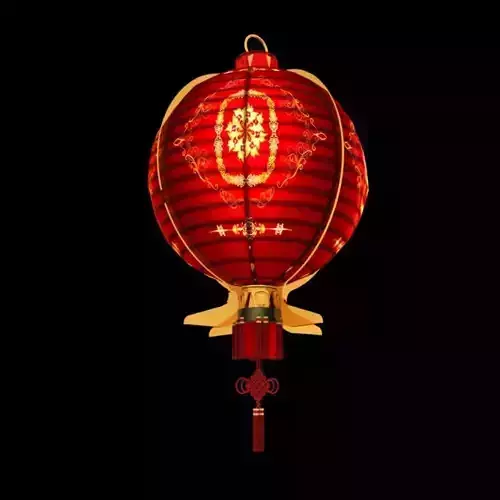 Chinese red lantern