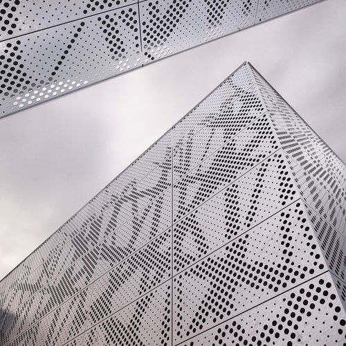 perforated metal panel N1 3D model