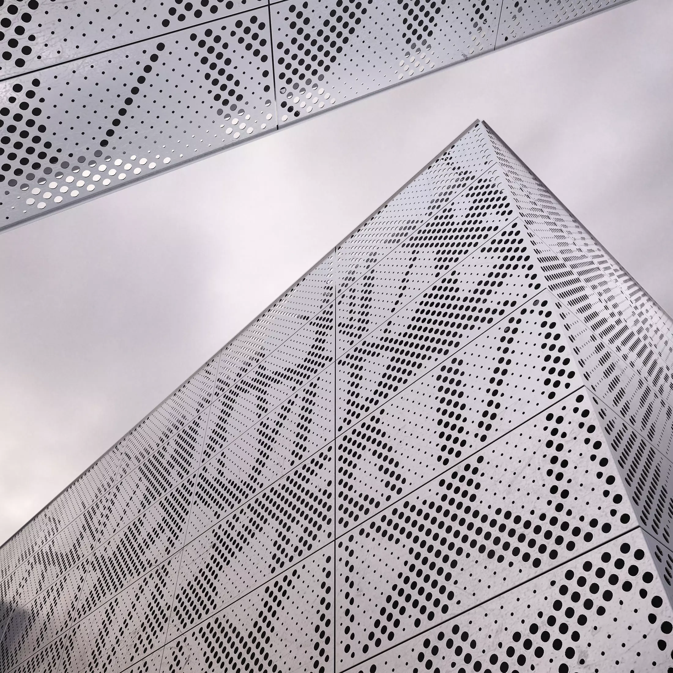 perforated metal panel N1 3D model