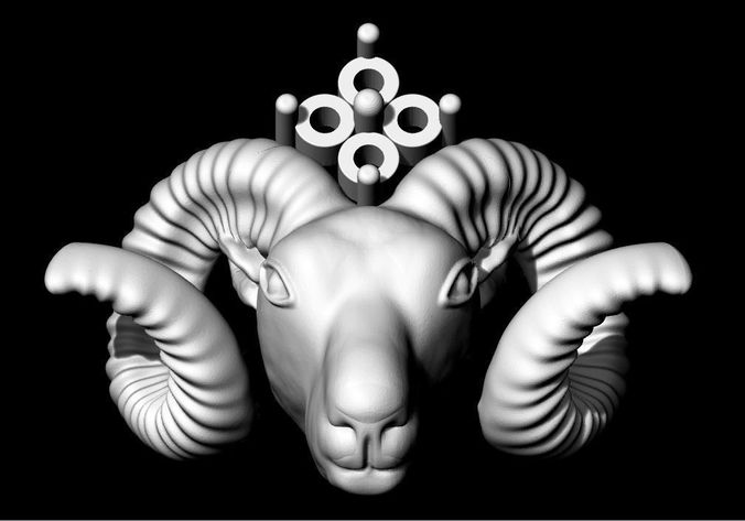 Ghot Pendent 3D print model