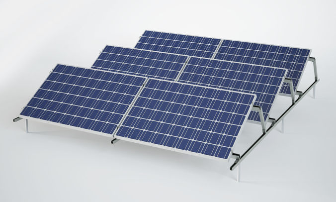 Sun Solar Panels 3D model