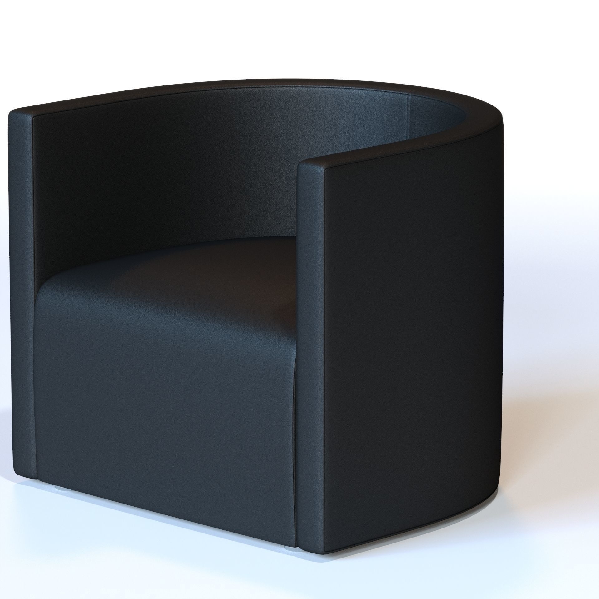Living Divani - Confident Chair 3D model_2