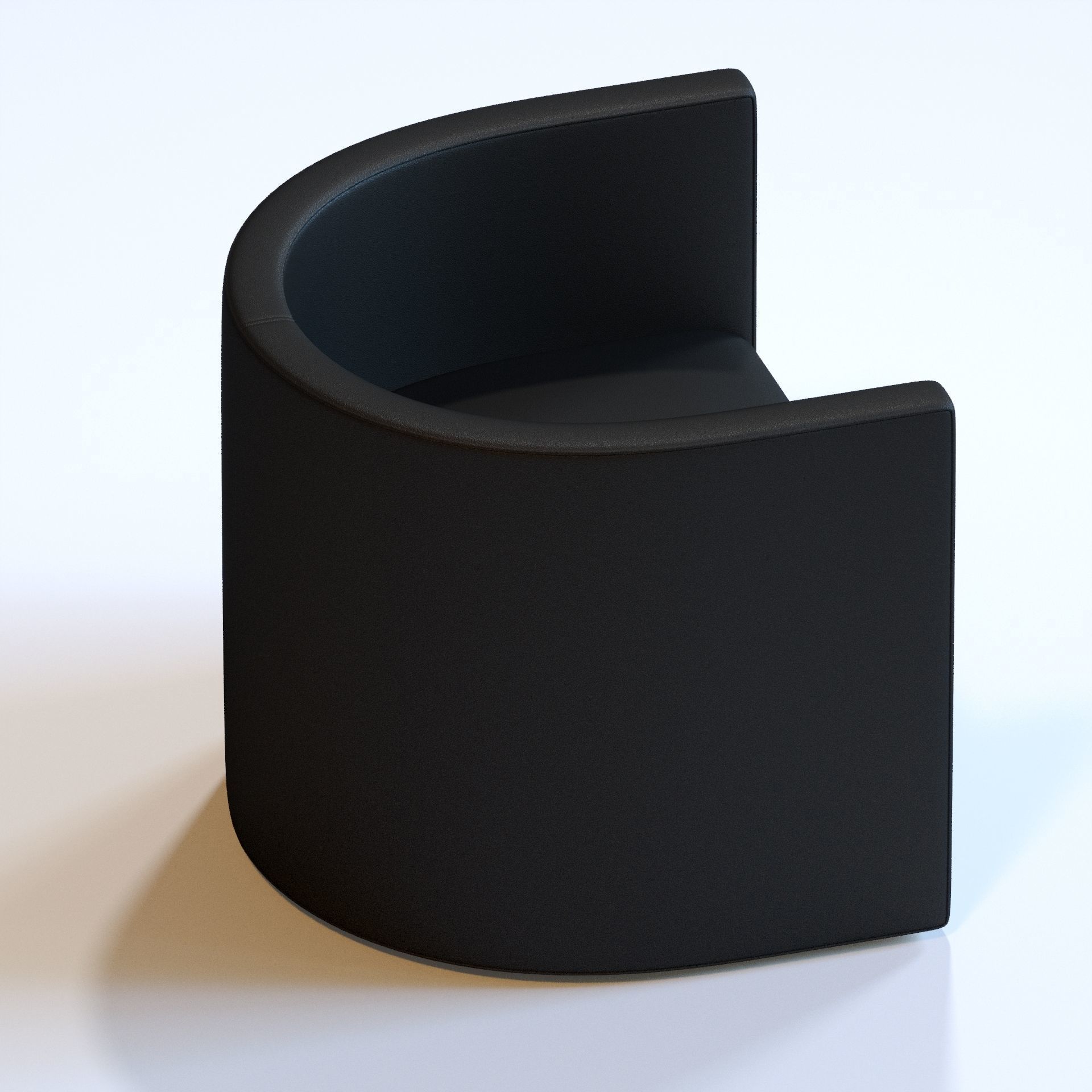 Living Divani - Confident Chair 3D model_3