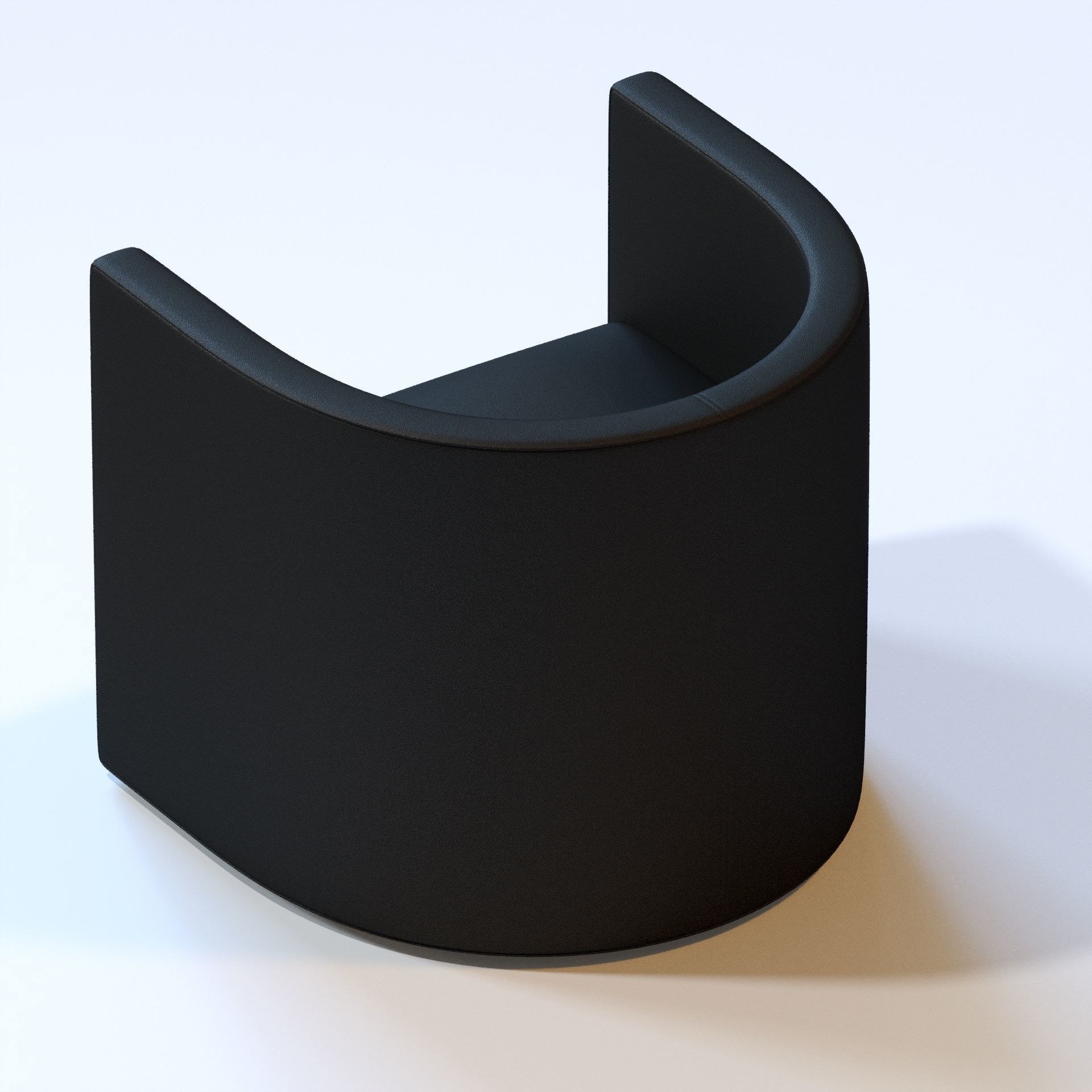 Living Divani - Confident Chair 3D model_4