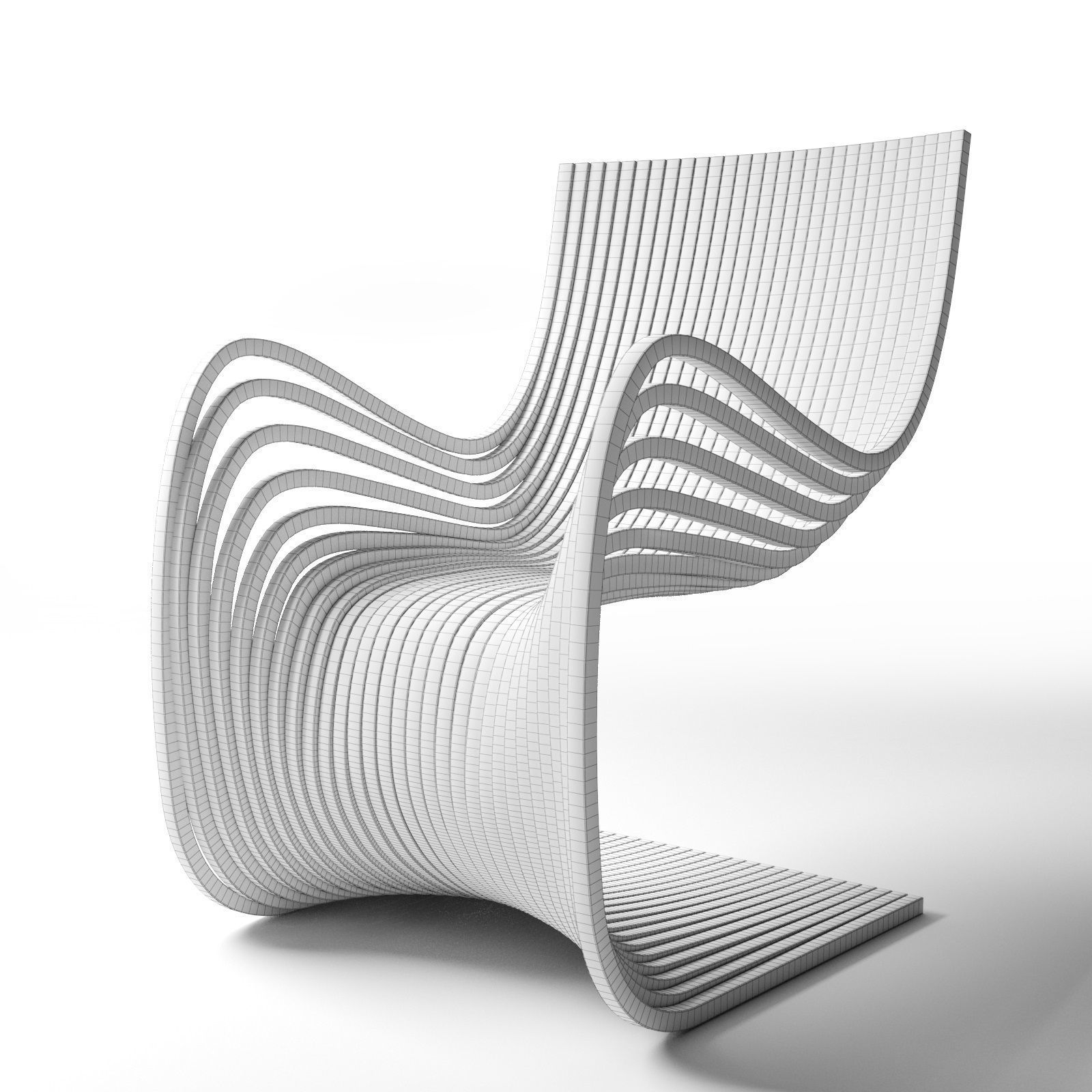 Pipo Chair 3D model_3