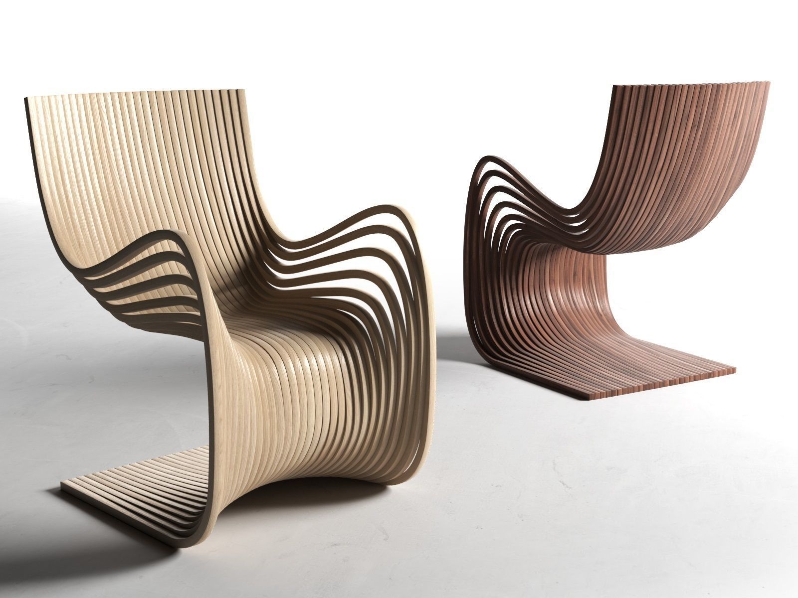 Pipo Chair 3D model_1