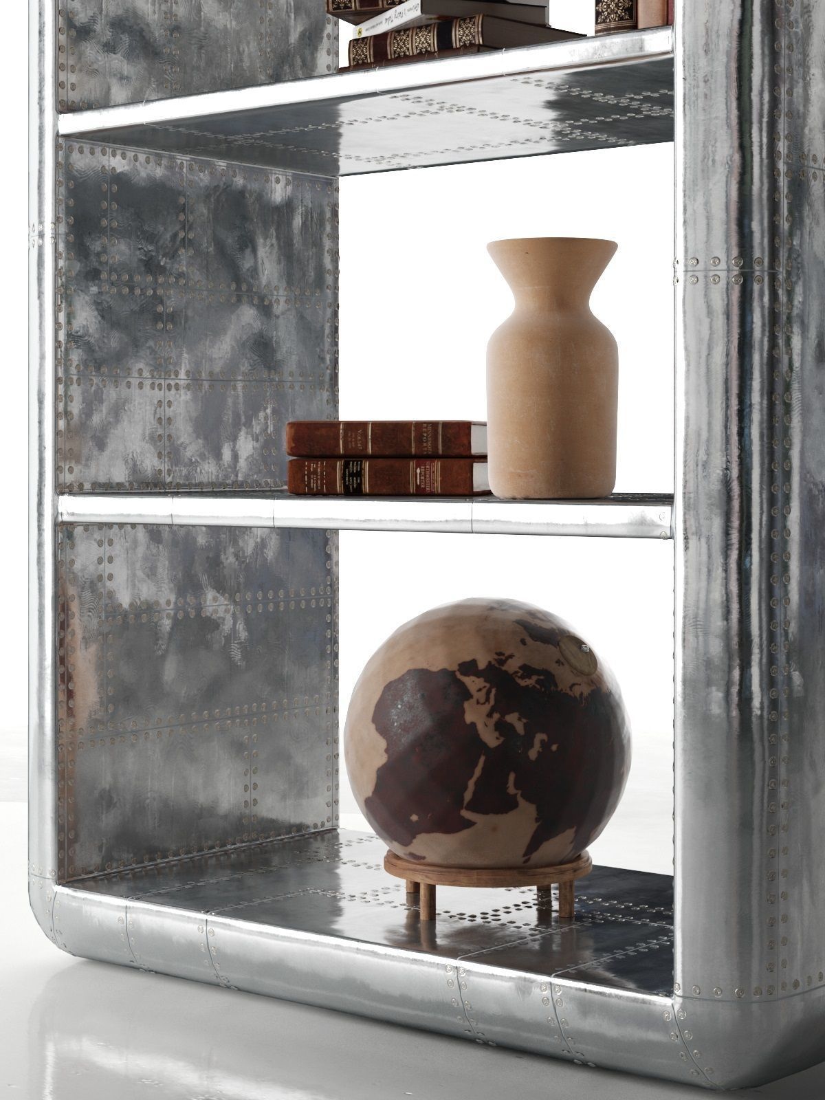 Aviator Blackhawk Bookcase 3D model_2