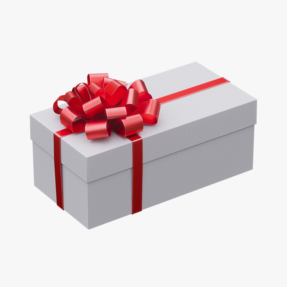 Christmas gift box 3D Model Collection_3