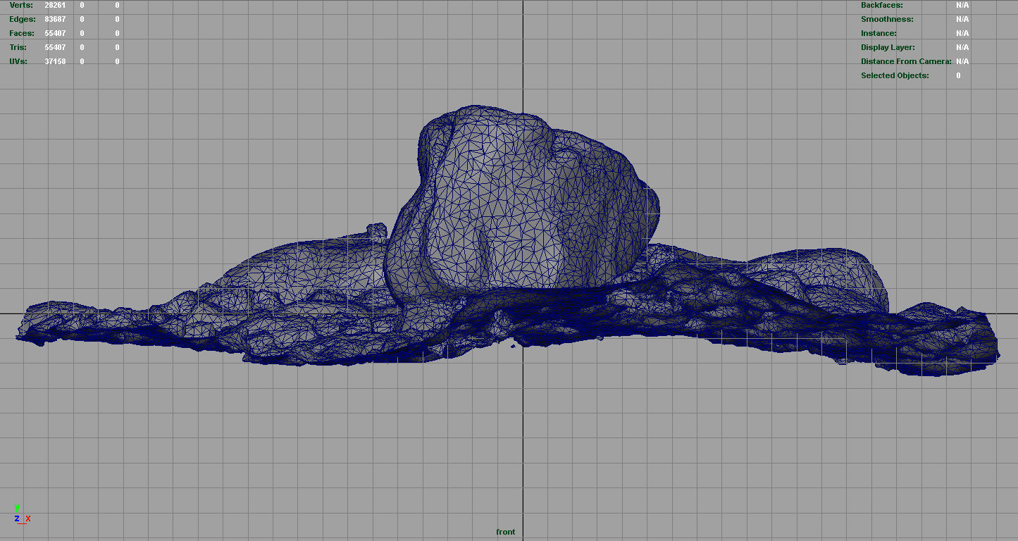 ROCK 32 Low-poly 3D model_12