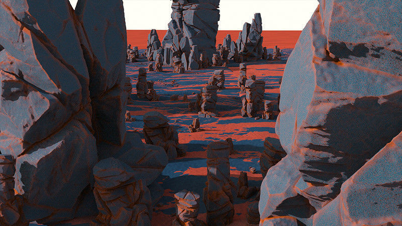 Rugged Rocks Asset Pack 3D model_5