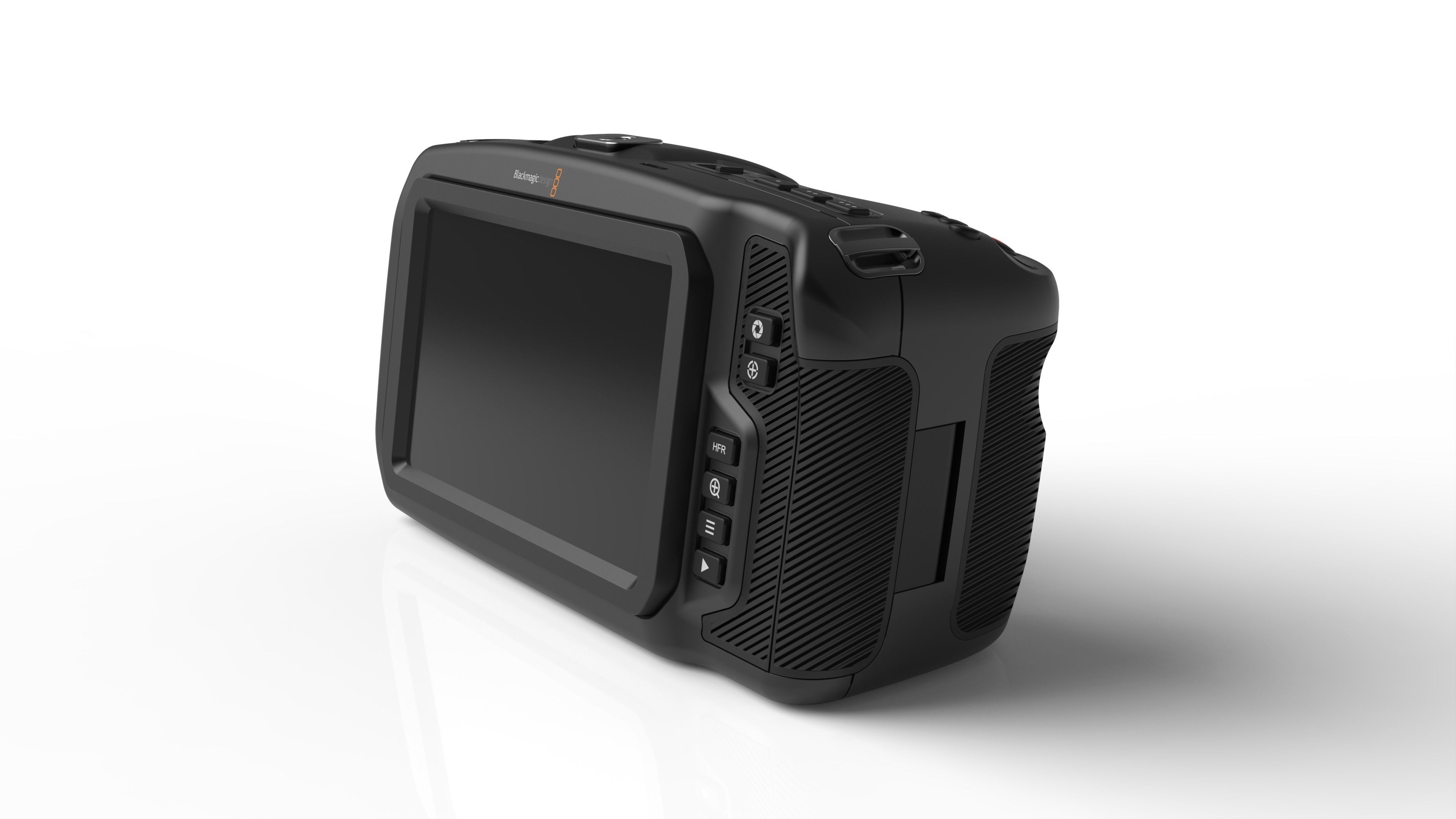 Blackmagic Pocket Cinema Camera 4K CAD 3D model_6