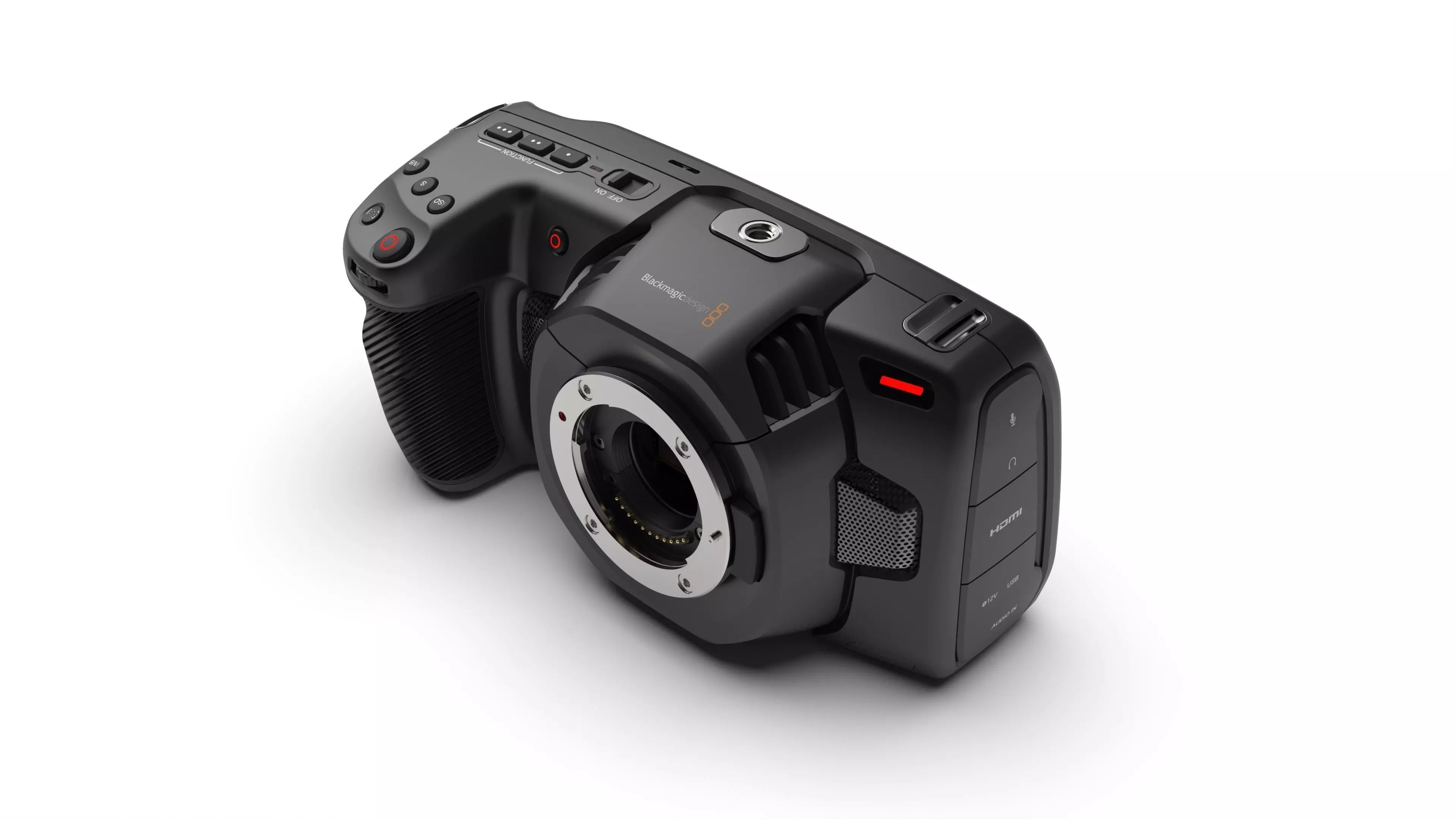 Blackmagic Pocket Cinema Camera 4K CAD 3D model_0