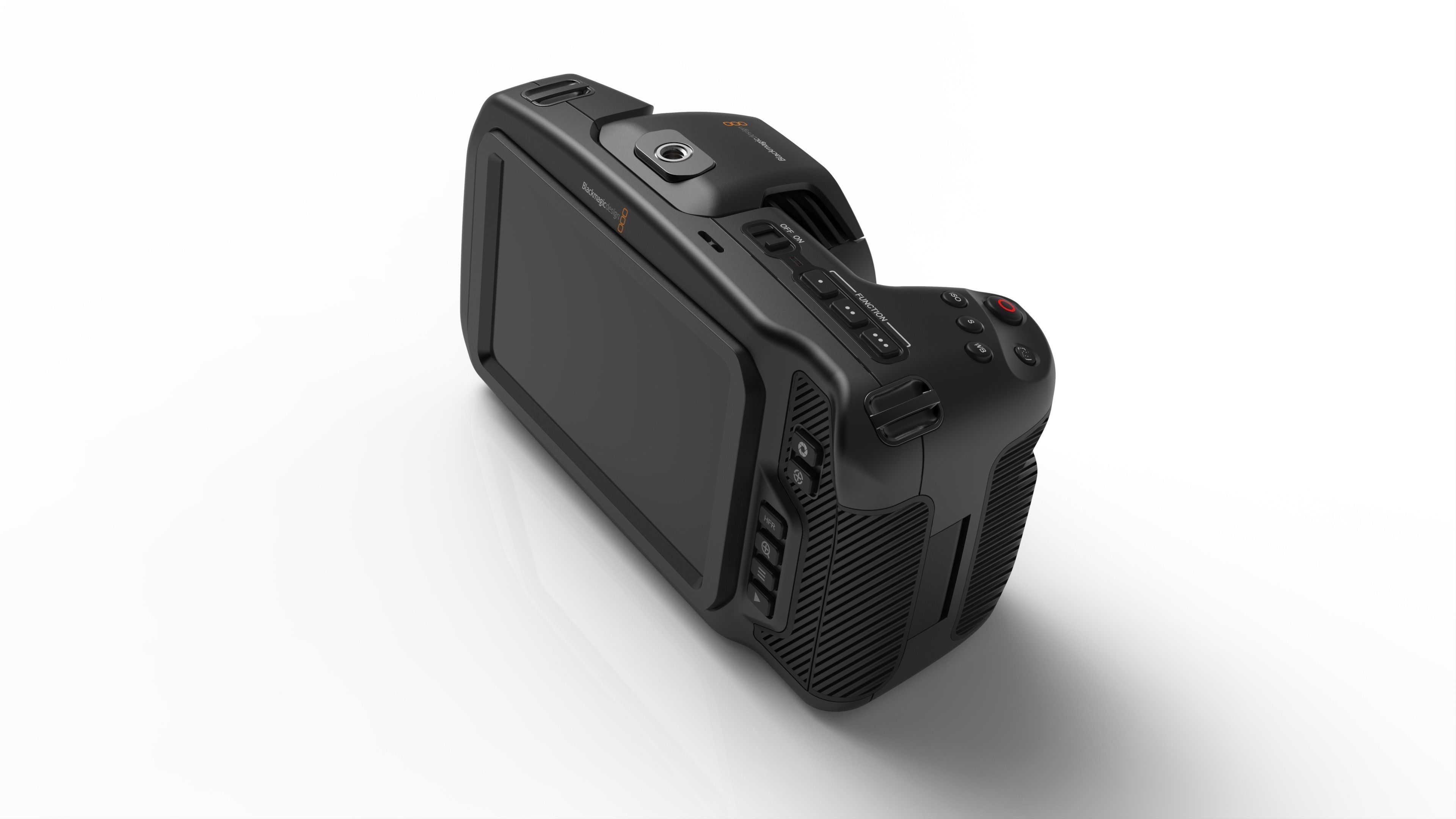 Blackmagic Pocket Cinema Camera 4K CAD 3D model_5