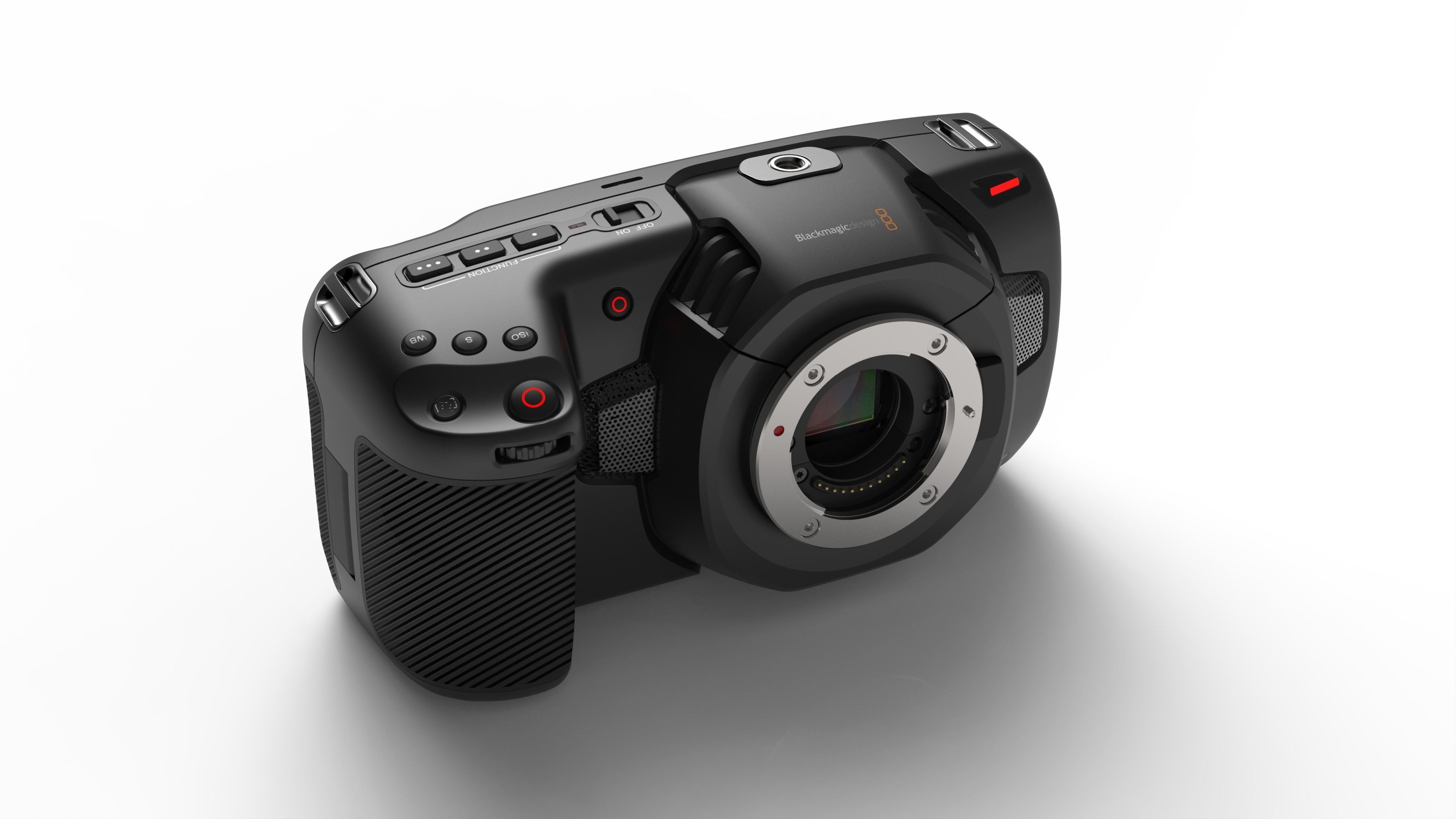 Blackmagic Pocket Cinema Camera 4K CAD 3D model_3