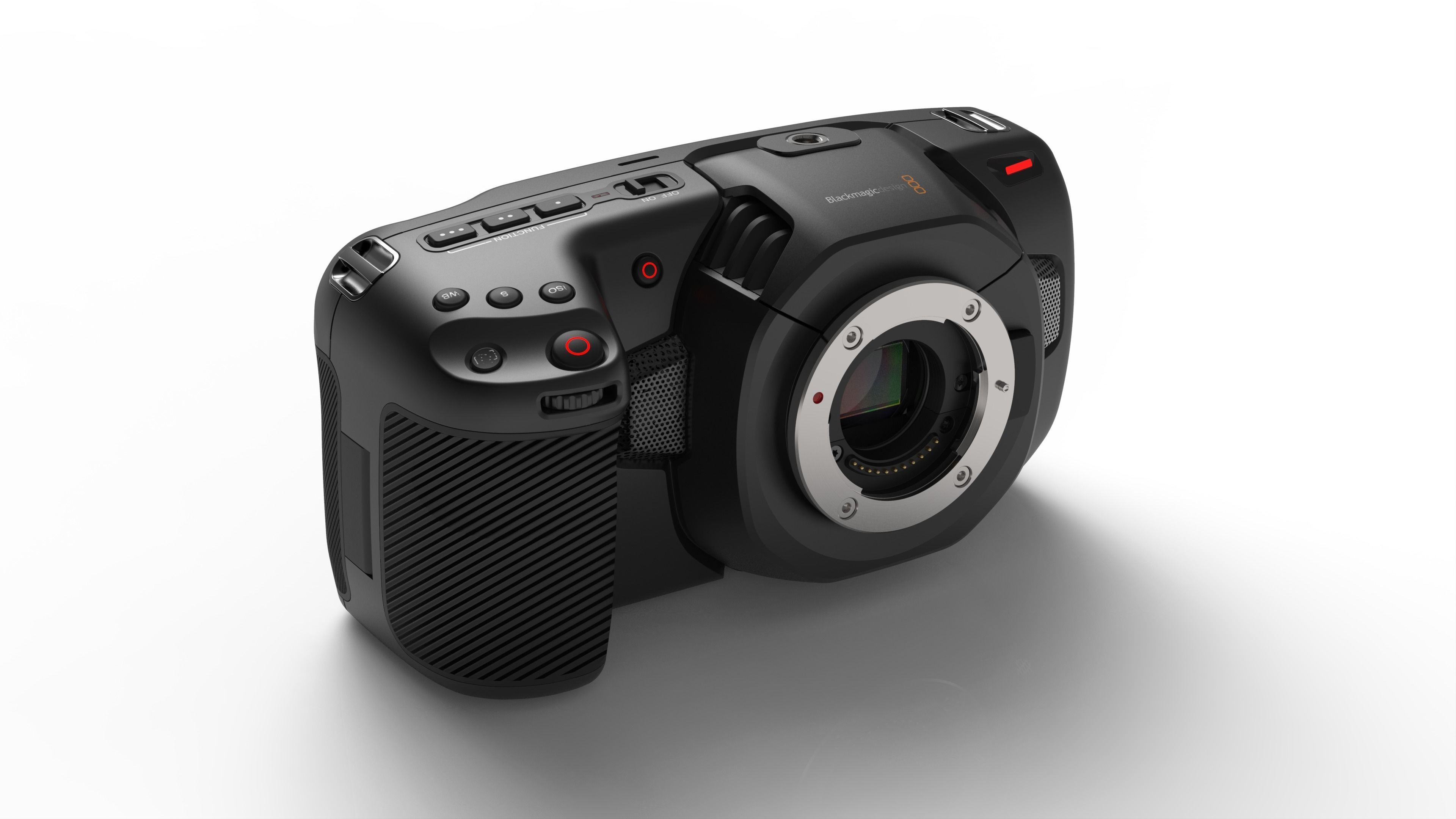 Blackmagic Pocket Cinema Camera 4K CAD 3D model_4