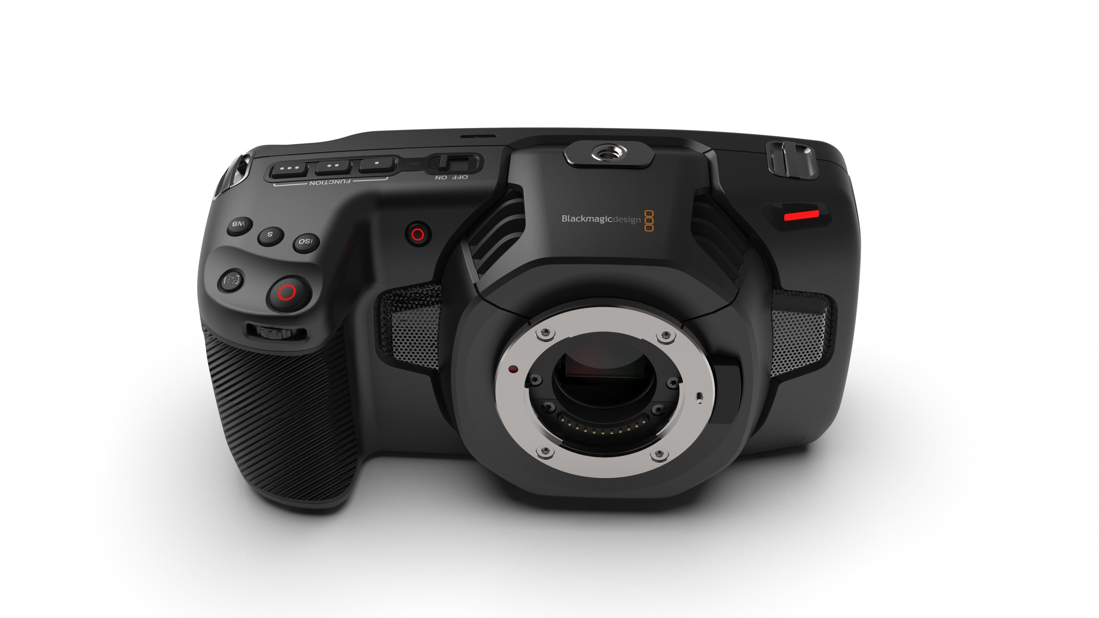Blackmagic Pocket Cinema Camera 4K CAD 3D model_1