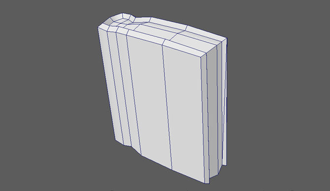 Spell book - blue Free low-poly 3D model_3