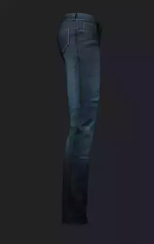 Woman Jeans 3D Model
