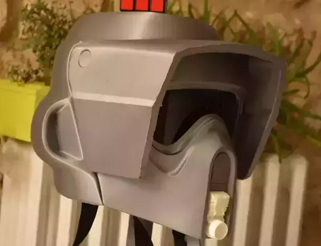 WEARABLE FULL SIZE STAR WARS SCOUT TROOPER HELMET JESUS SALMERON 3D print model
