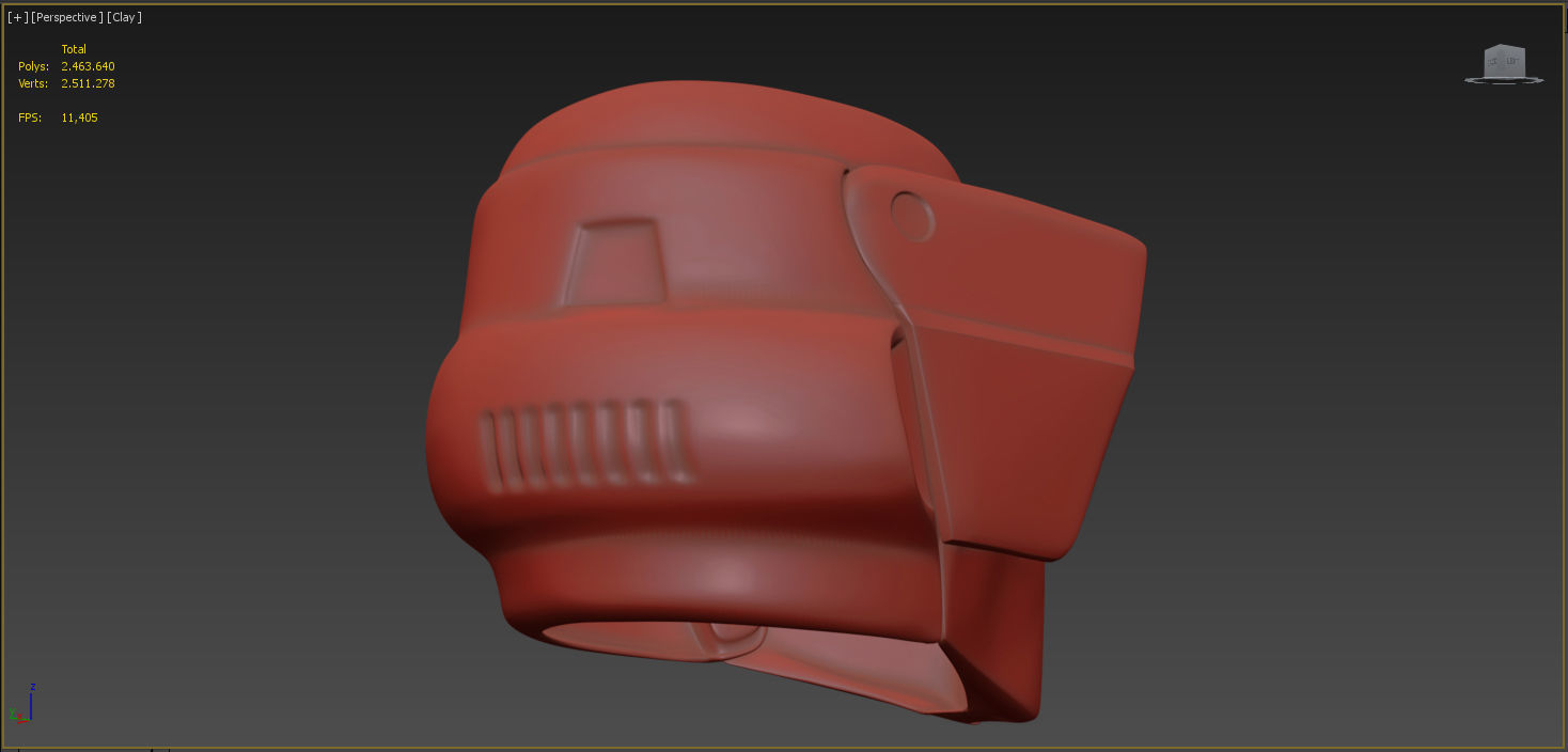 WEARABLE FULL SIZE STAR WARS SCOUT TROOPER HELMET JESUS SALMERON 3D print model_12