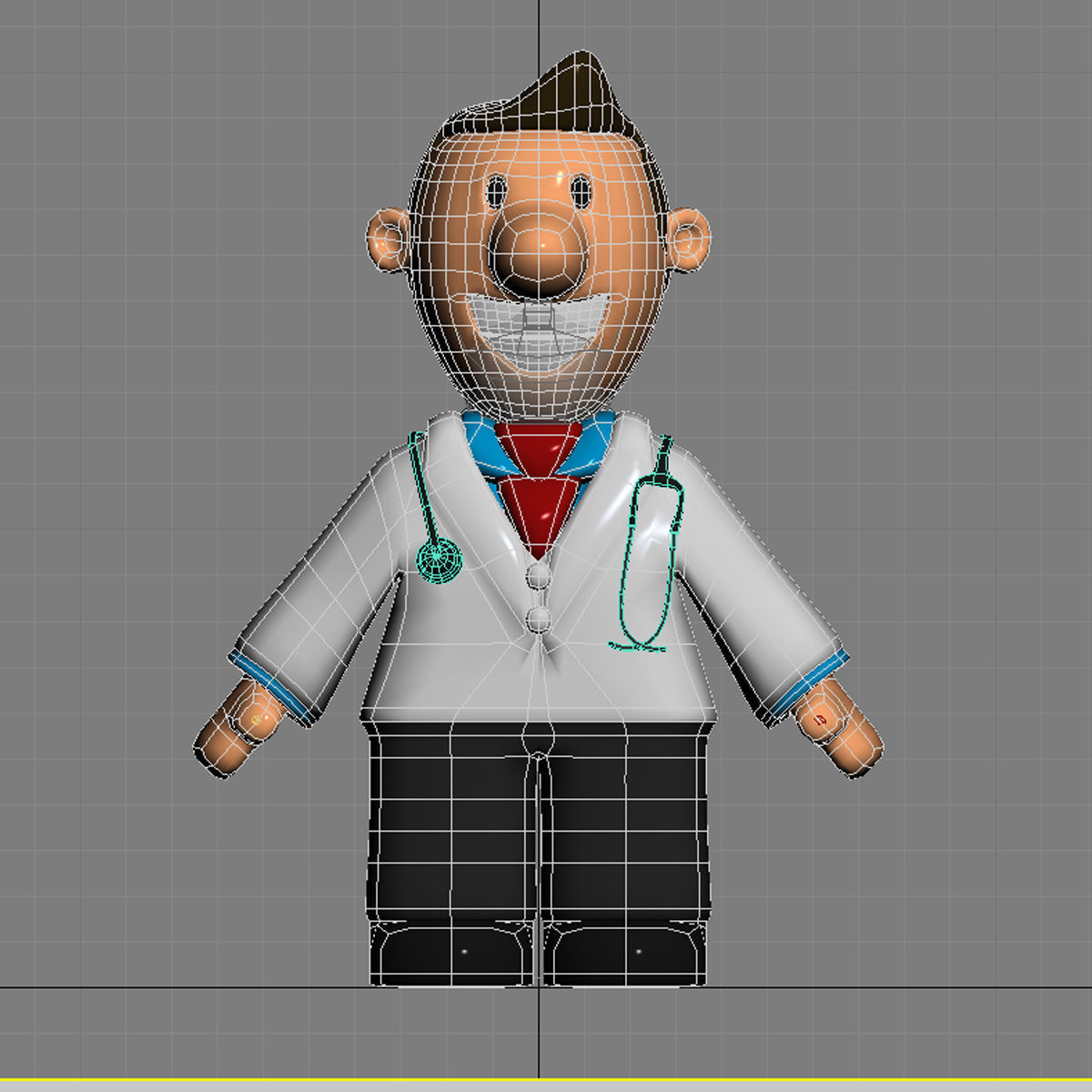 Fun doctor 3D model_3