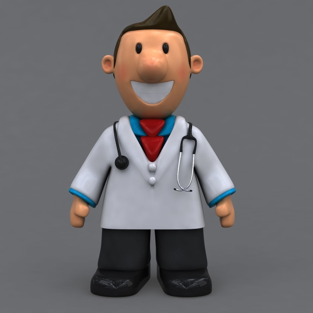 Fun doctor 3D model_4