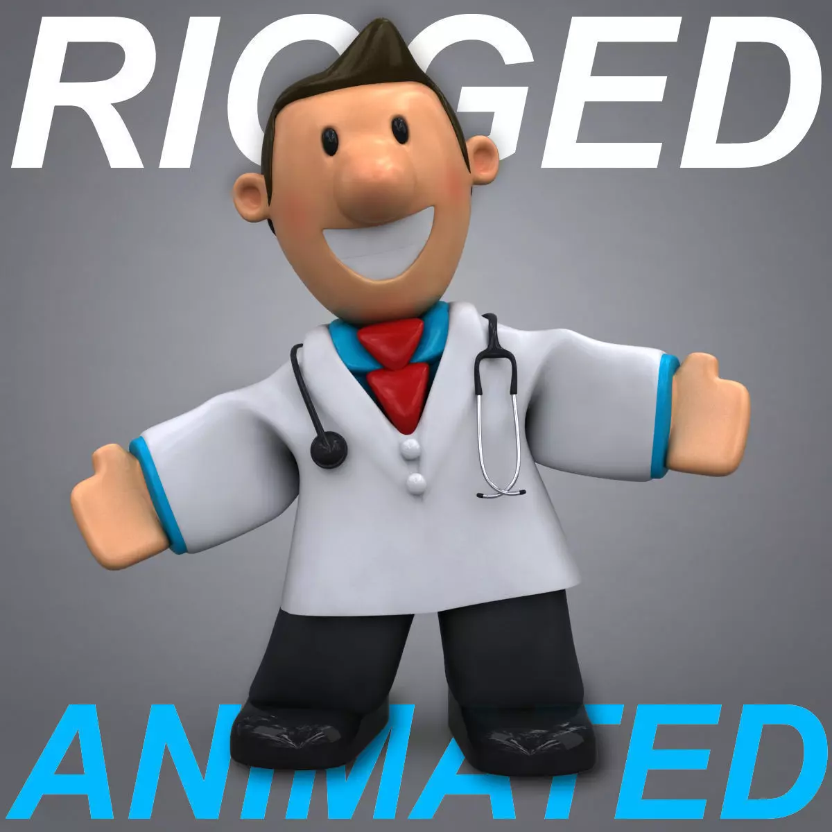 Fun doctor 3D model_0