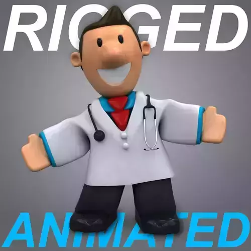 Fun doctor 3D model