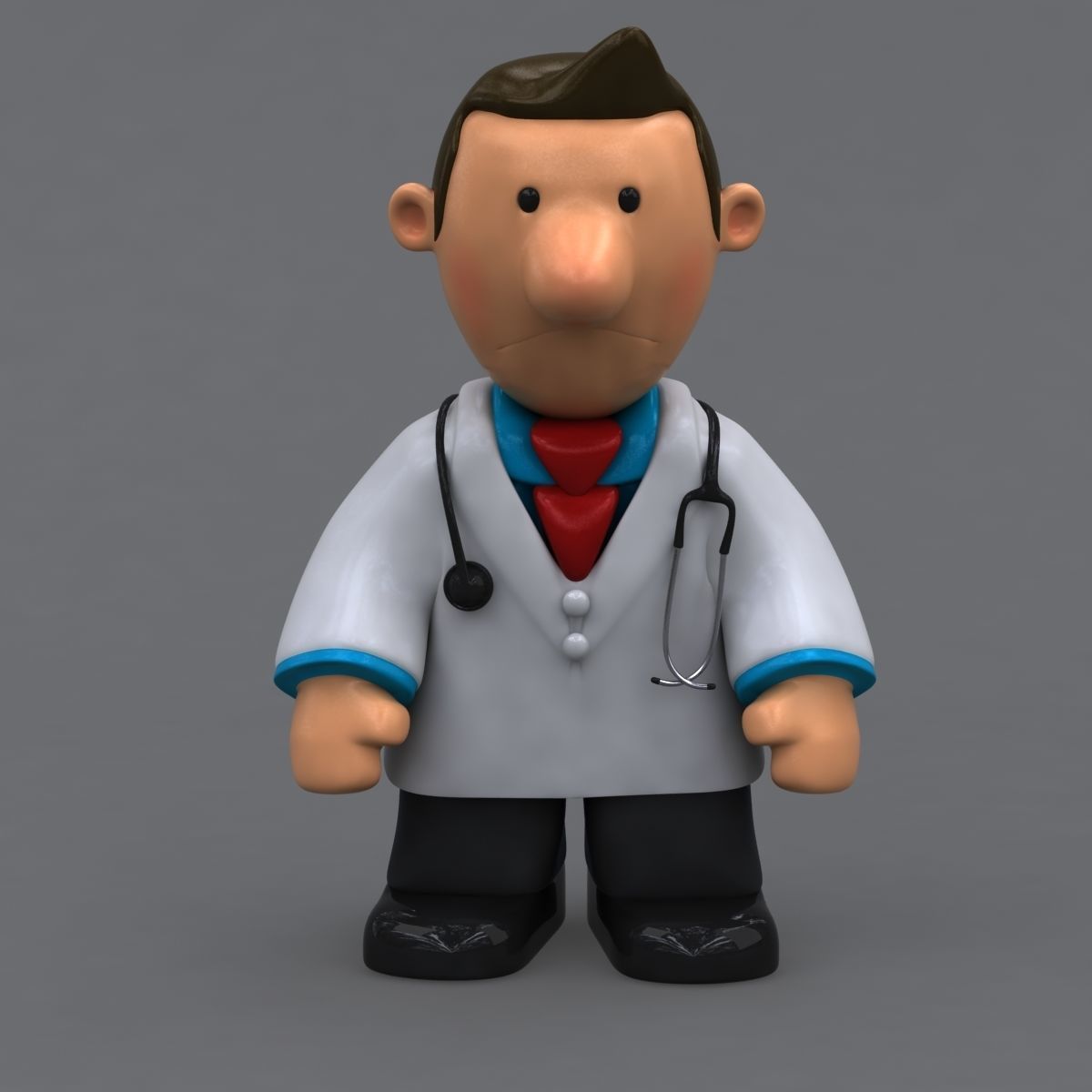 Fun doctor 3D model_7