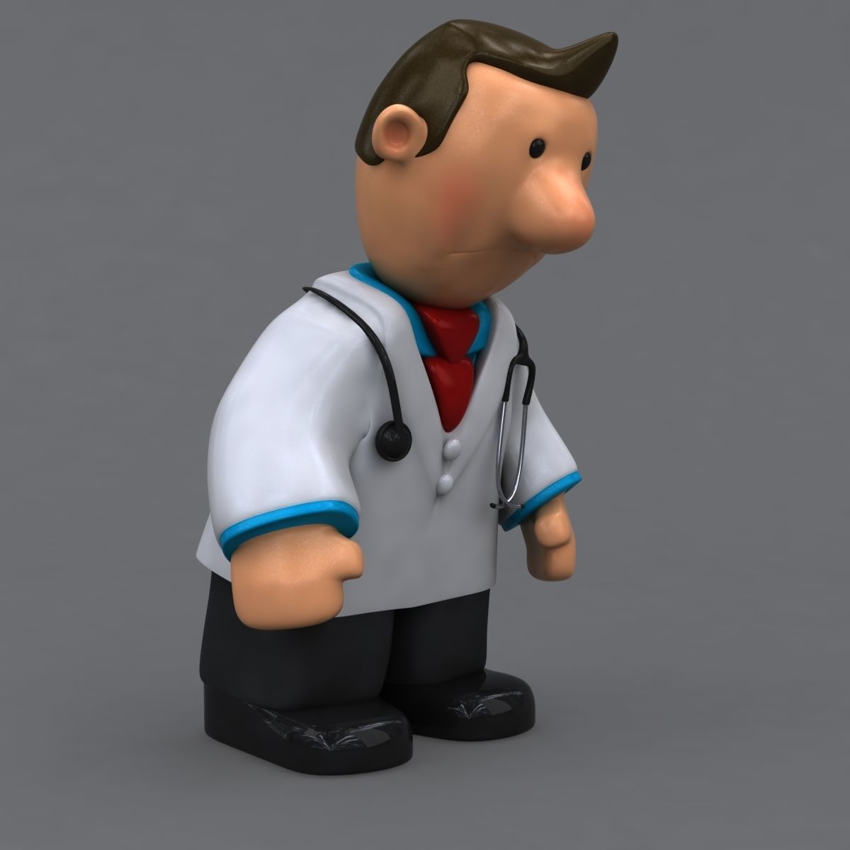 Fun doctor 3D model_8