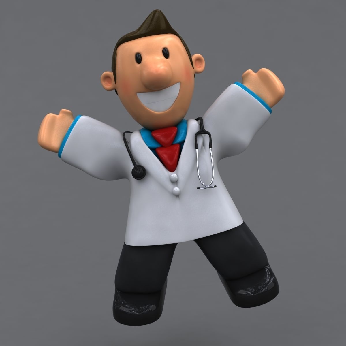 Fun doctor 3D model_11