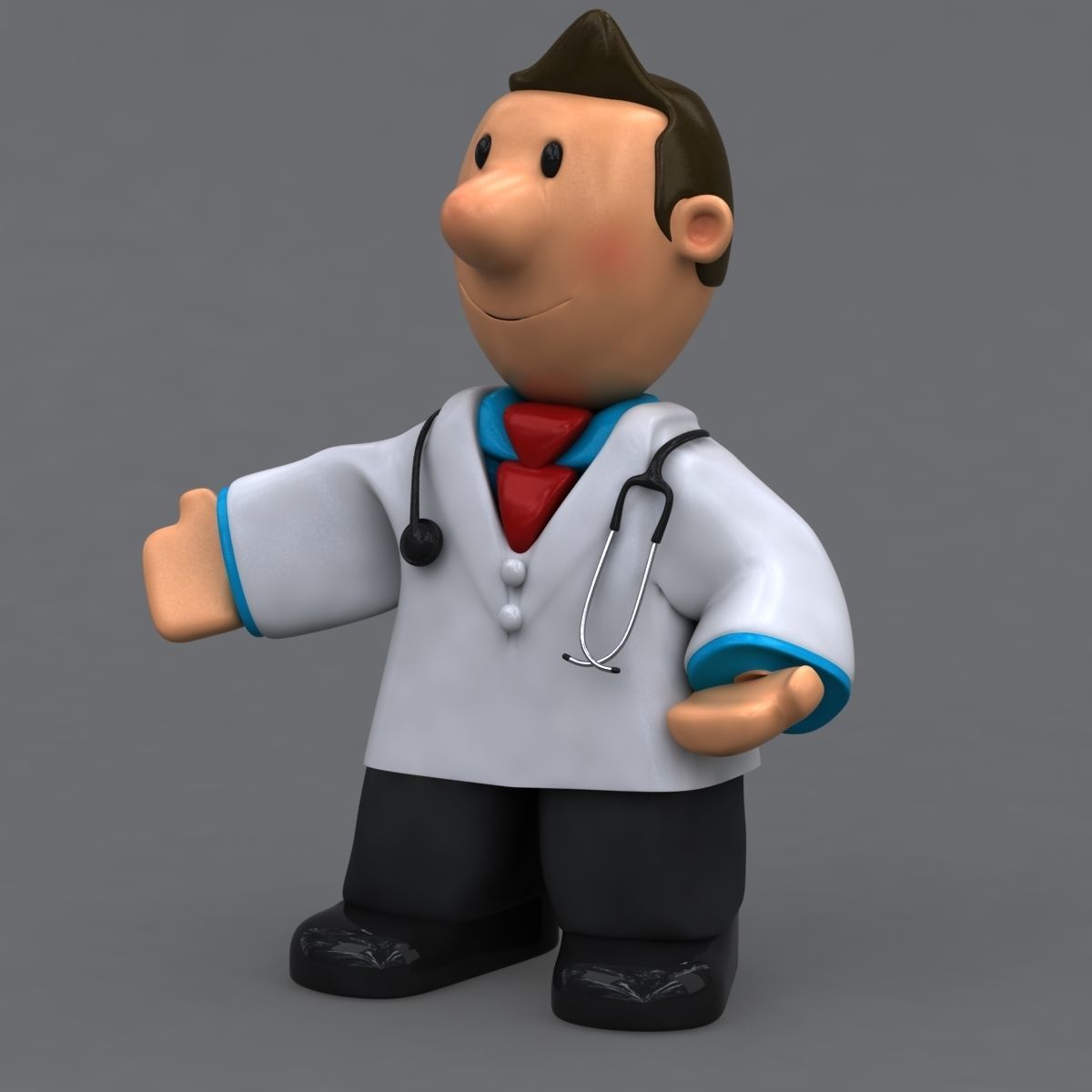 Fun doctor 3D model_5
