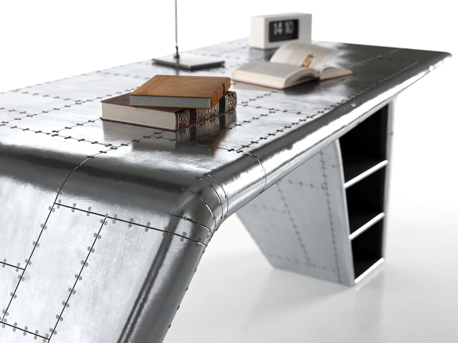 Aviator Valkyrie Desk 3D model_2