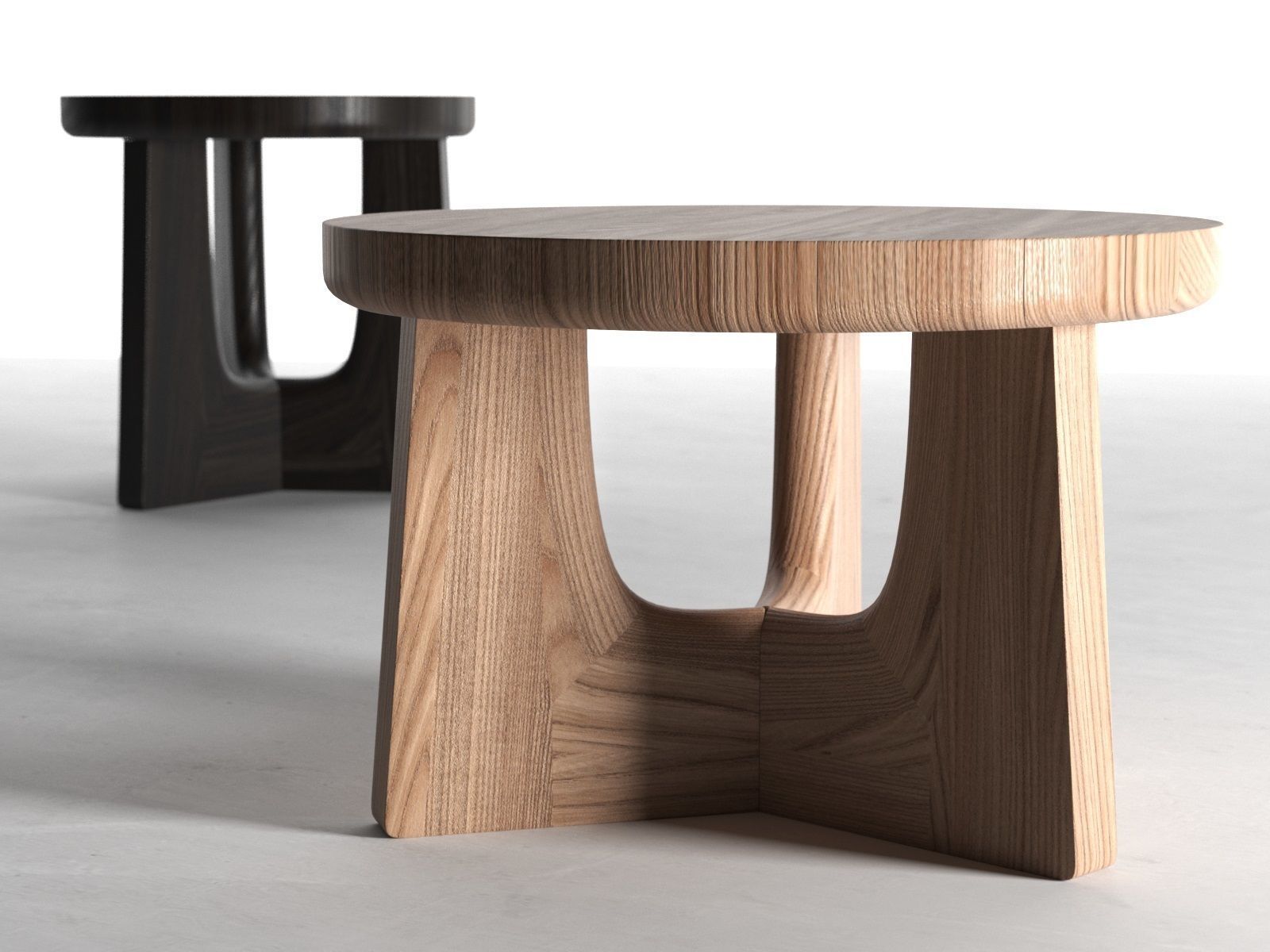 Nara Coffee Table 3D model_1