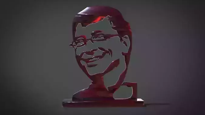 Trophy with gates design