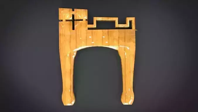 Unique Chair legs Ornament with with Champion Ornament motif