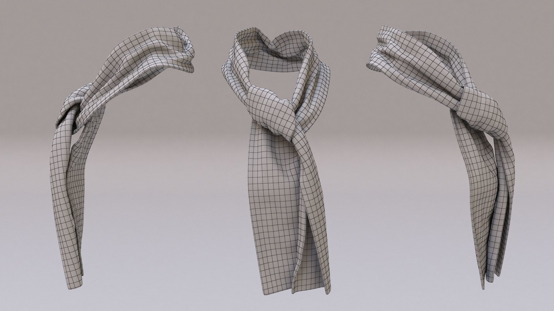 Scarf Free 3D model_3