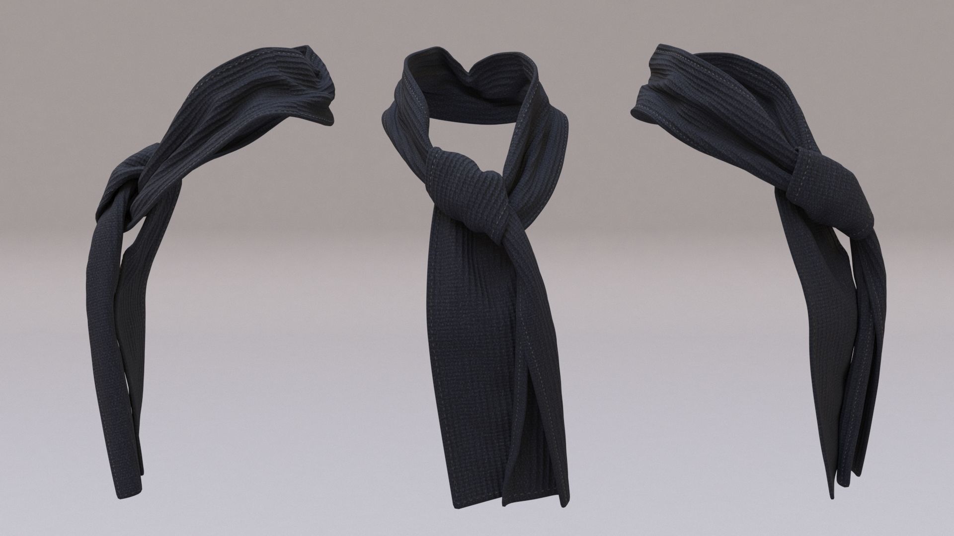 Scarf Free 3D model_1