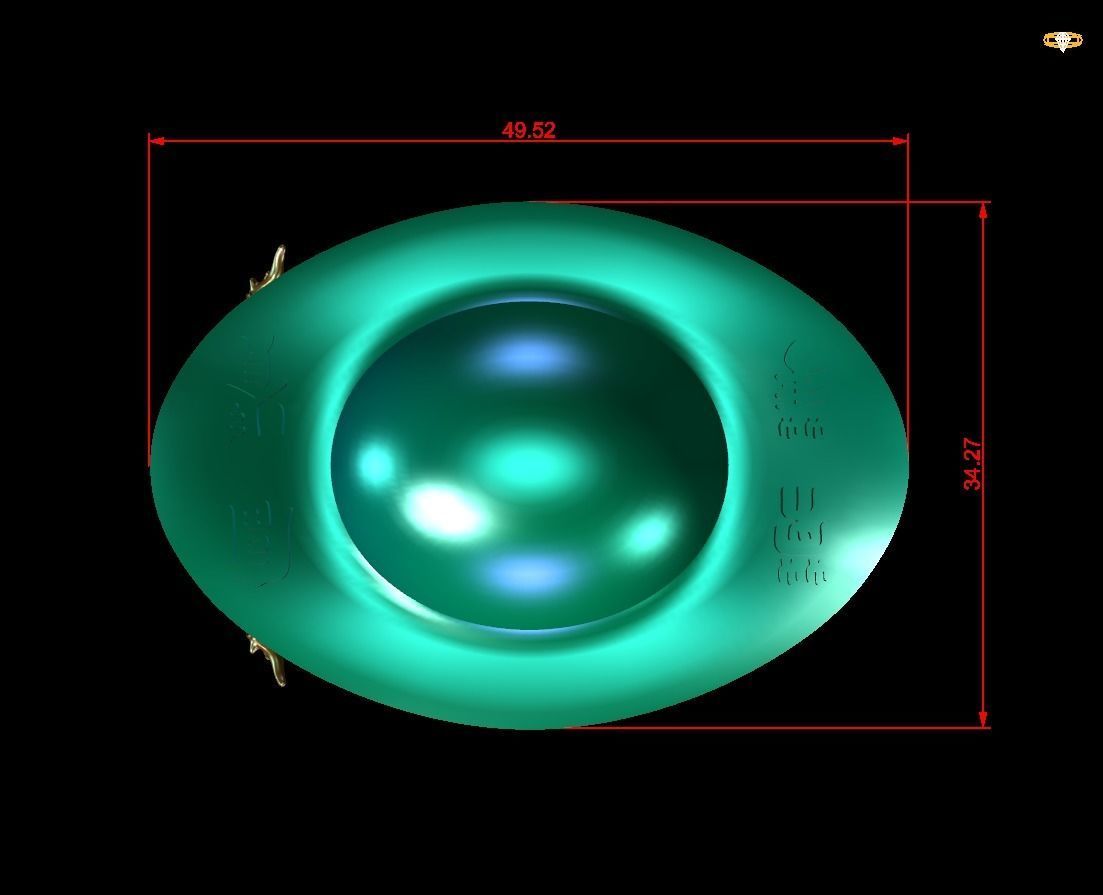 Gold Dragon Ingots 3D print model_1