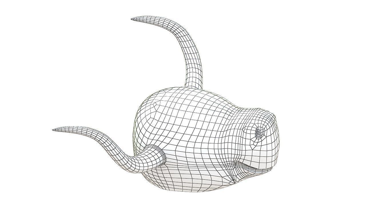 Carnival mask barranquilla colombia 3D model_7