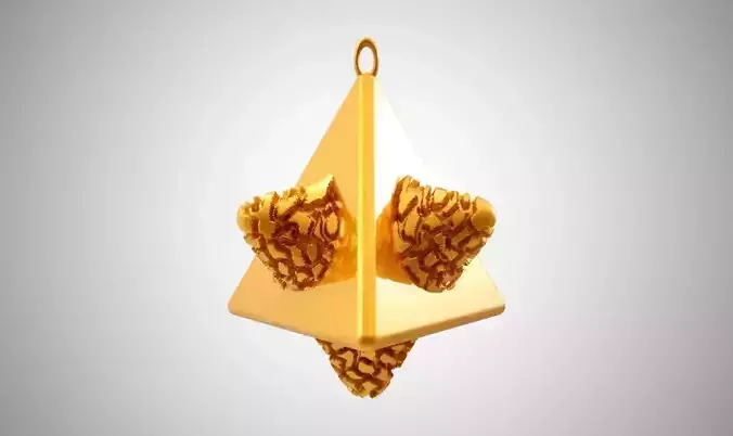 Tetrahedral Necklace 