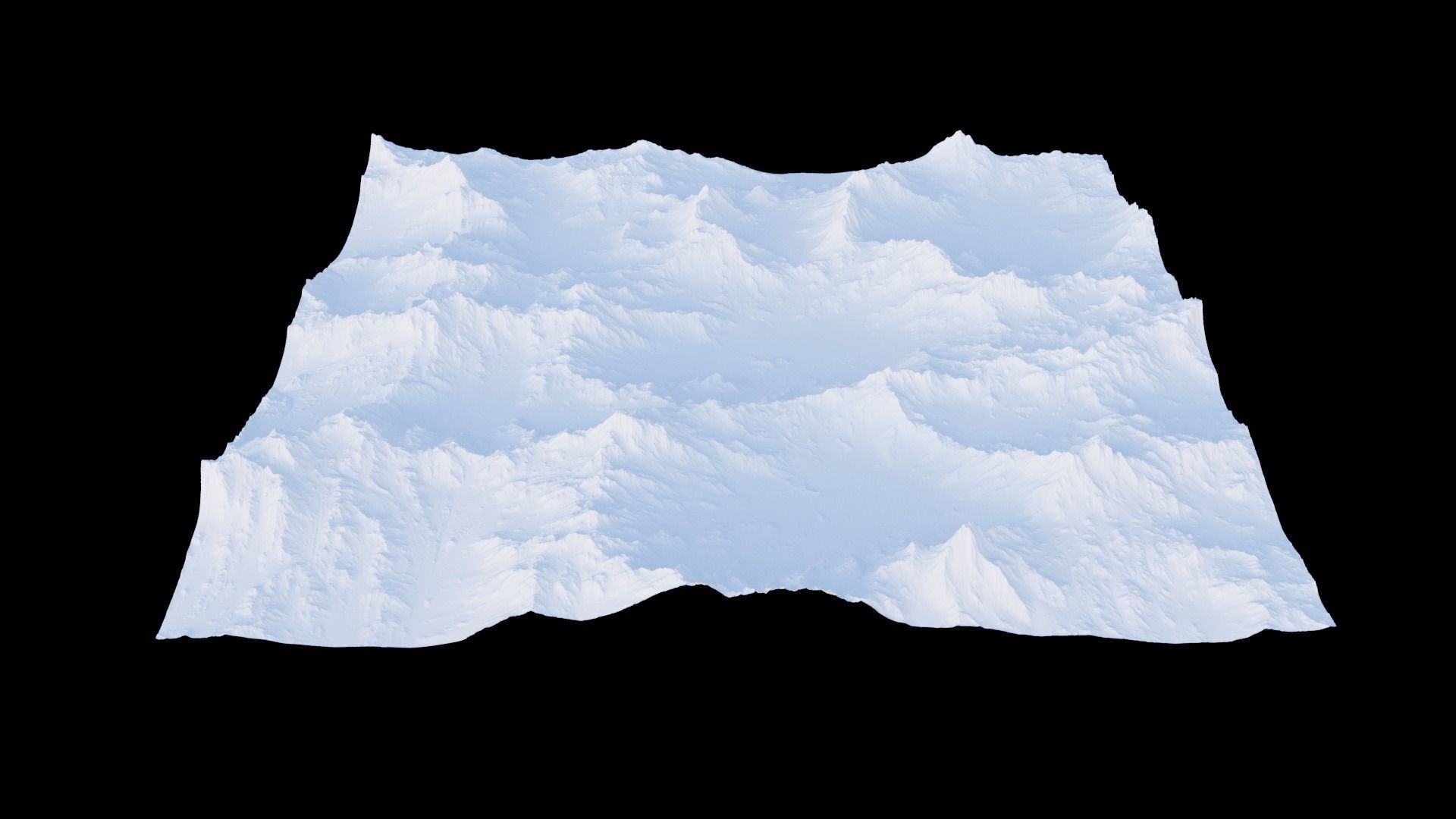 Snow Mountain 8K Heightmap Pack 2 Texture_1