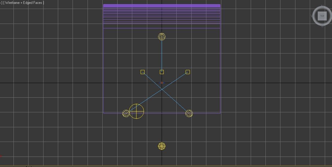 Glamour light 3d scene light setup 3D model_3