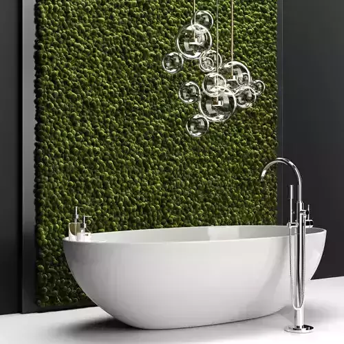 Bathroom set 3D model