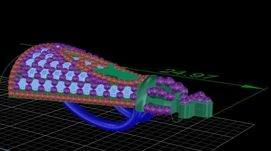 Pedant Jewelry Pingente Nossa senhora  Aparecida  3D print model_3