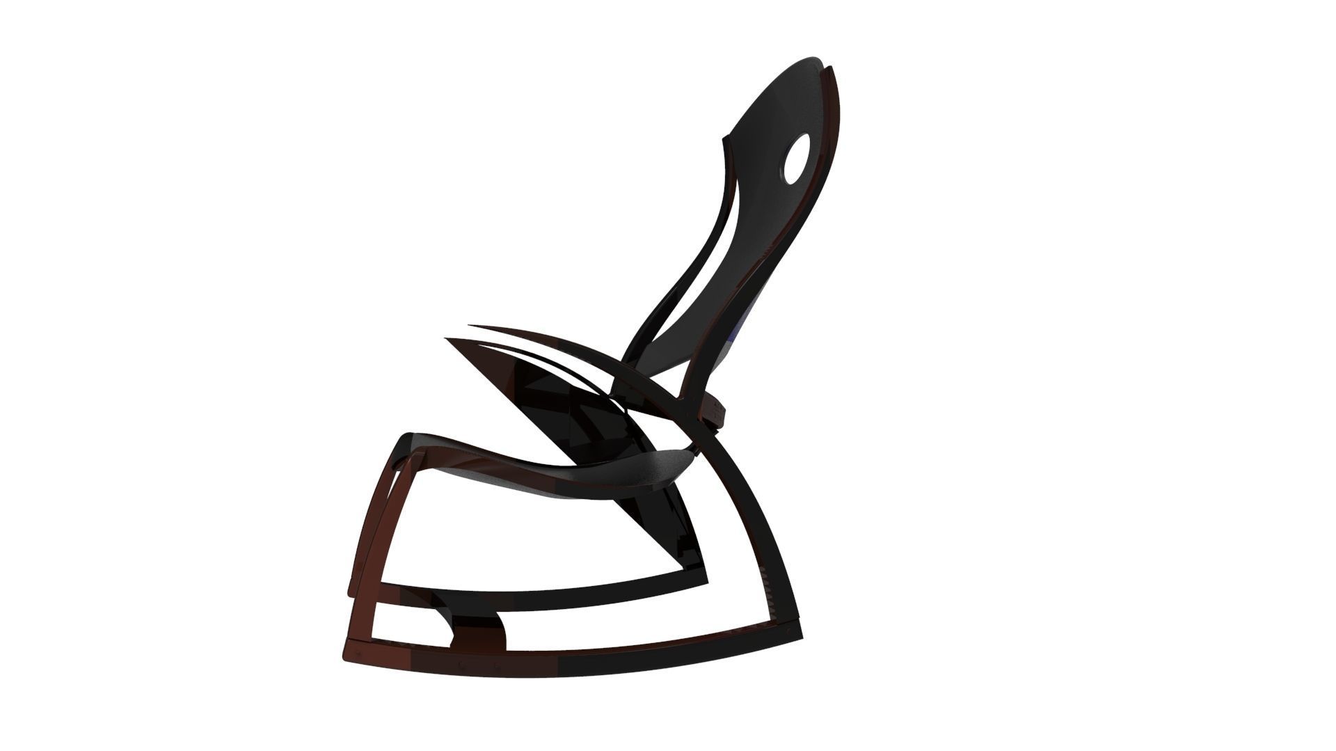 Rocking Chair 3D model_9
