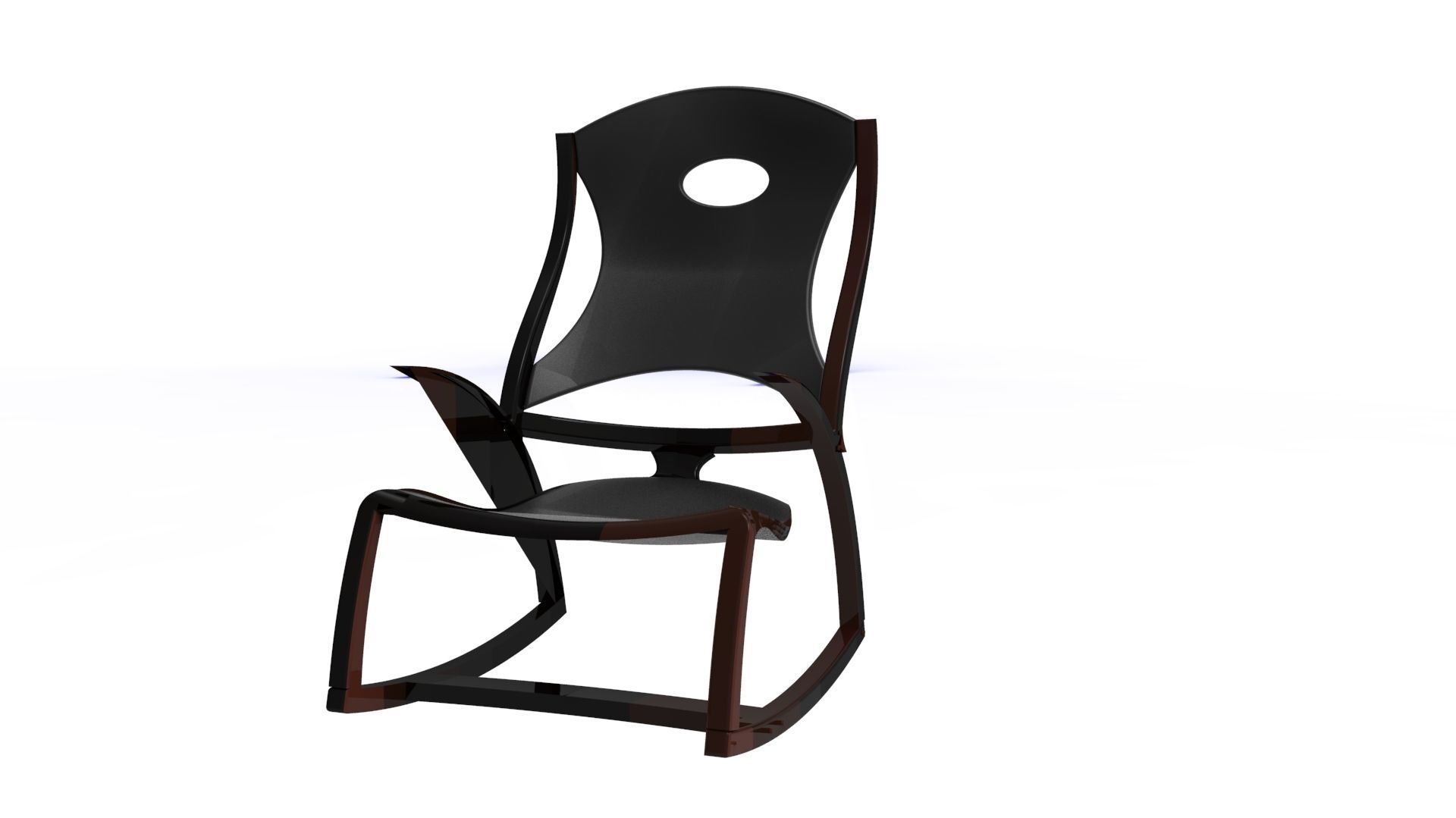Rocking Chair 3D model_7